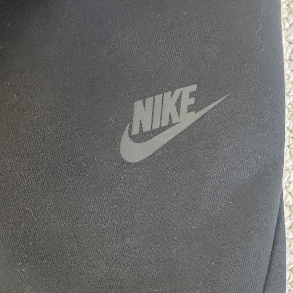Nike Tech Black Athletic Joggers - Picture 6 of 8